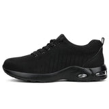 Women Safety Shoes Air Cushion Steel Toe Sneakers
