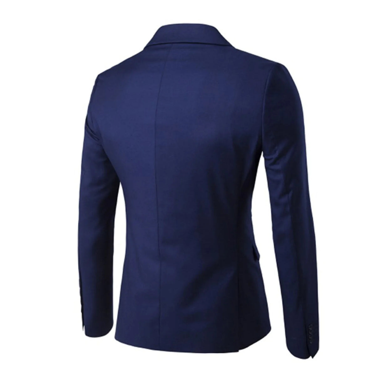 Men Slim Fit 3-Piece Formal Suit