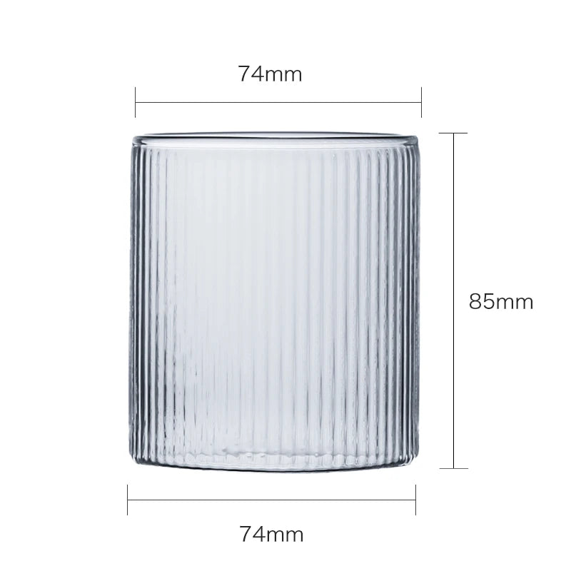 High Borosilicate Whiskey Glass