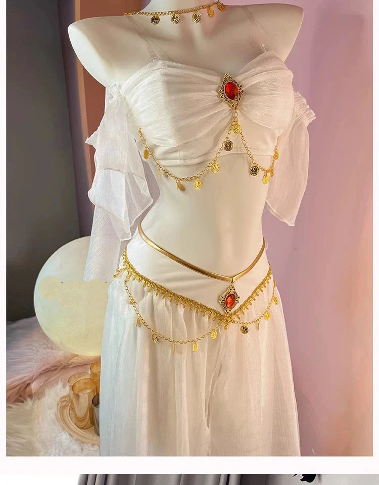 Egyptian Queen Belly Dance Costume Set