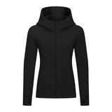 Women Thick Warm Hooded Sports Jacket