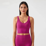 Women Shockproof Sports Bra Crop Top