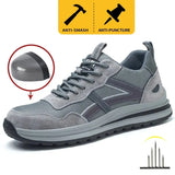 Men Steel Toe Safety Boots