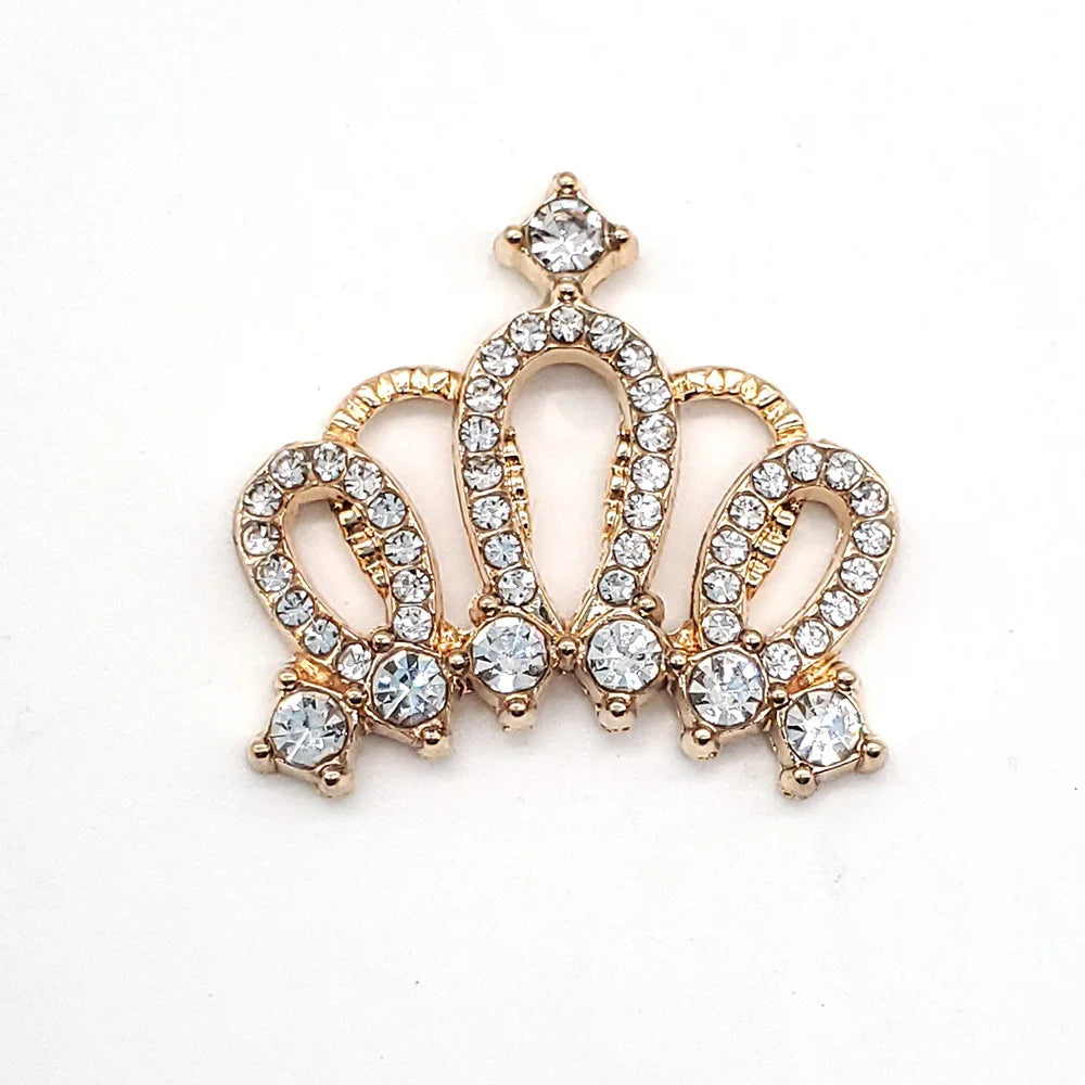 Women Bling Shoe Charms Crystal Chain Jewelry