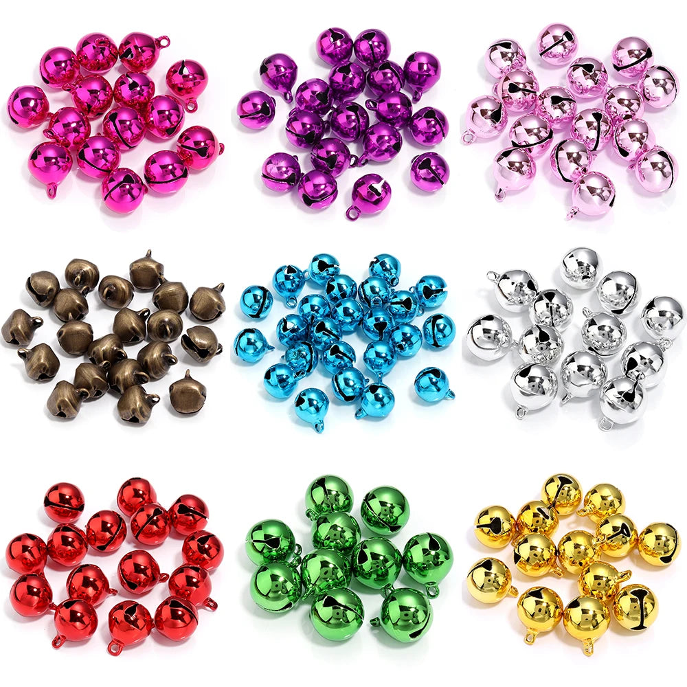 Colorful Iron Jingle Bells Beads