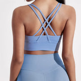 Women Cross Back Training Sports Bra