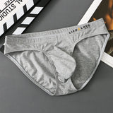 Men's Sexy Cotton Briefs – Seamless Low Rise
