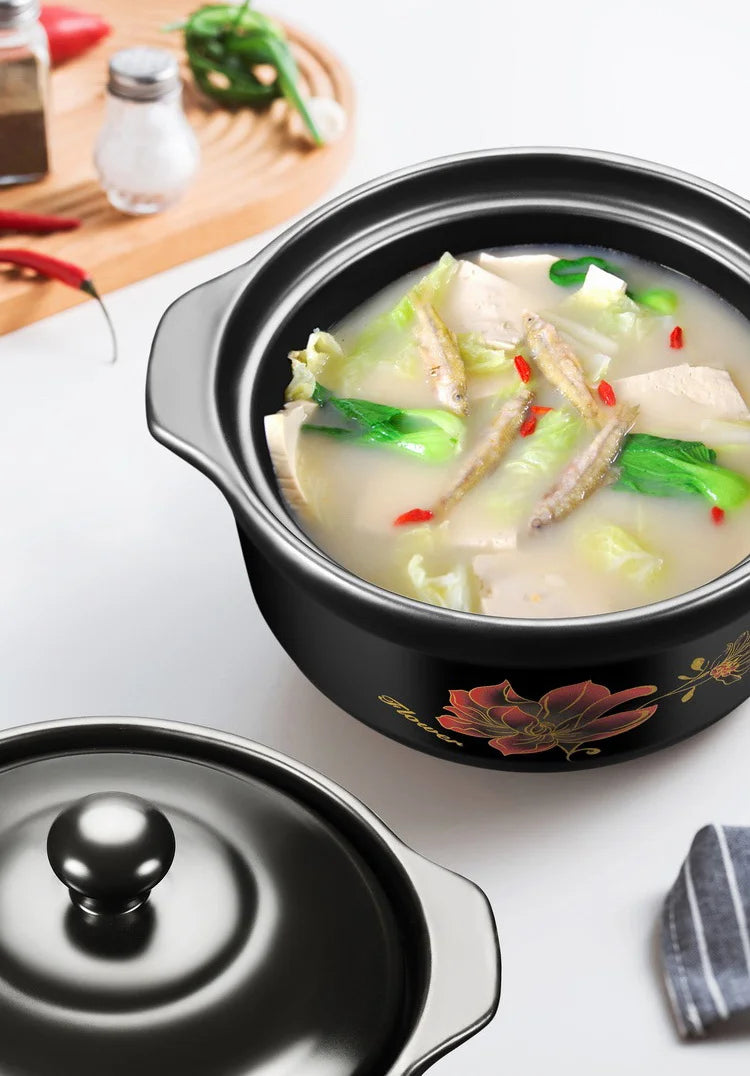 Chinese Ceramic Stew Pot