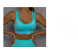 Women Fitness Vest & Shorts Set