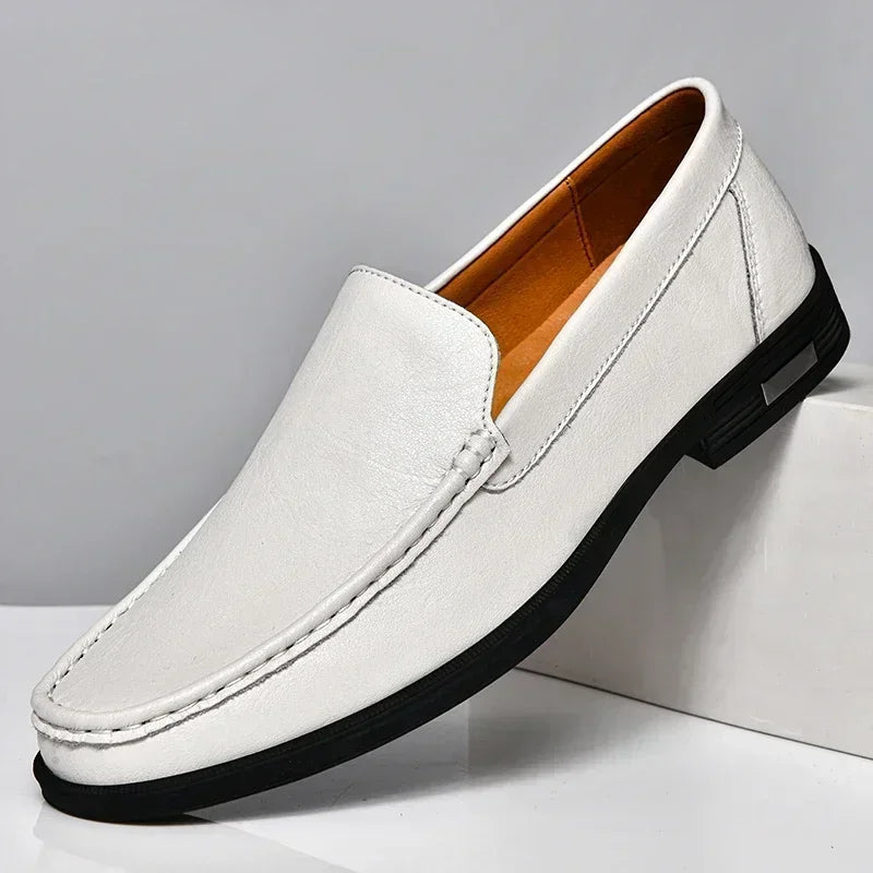 Executive Leather Loafers