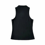 Solid Color Sleeveless Crop Tank Top
