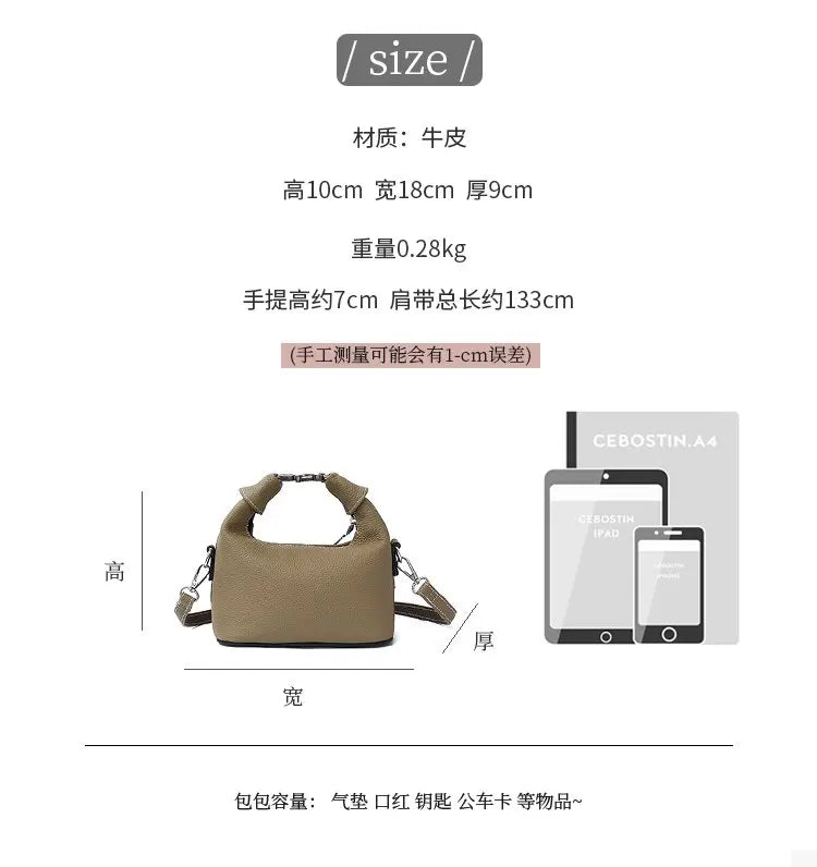 Premium Leather Tote Bag