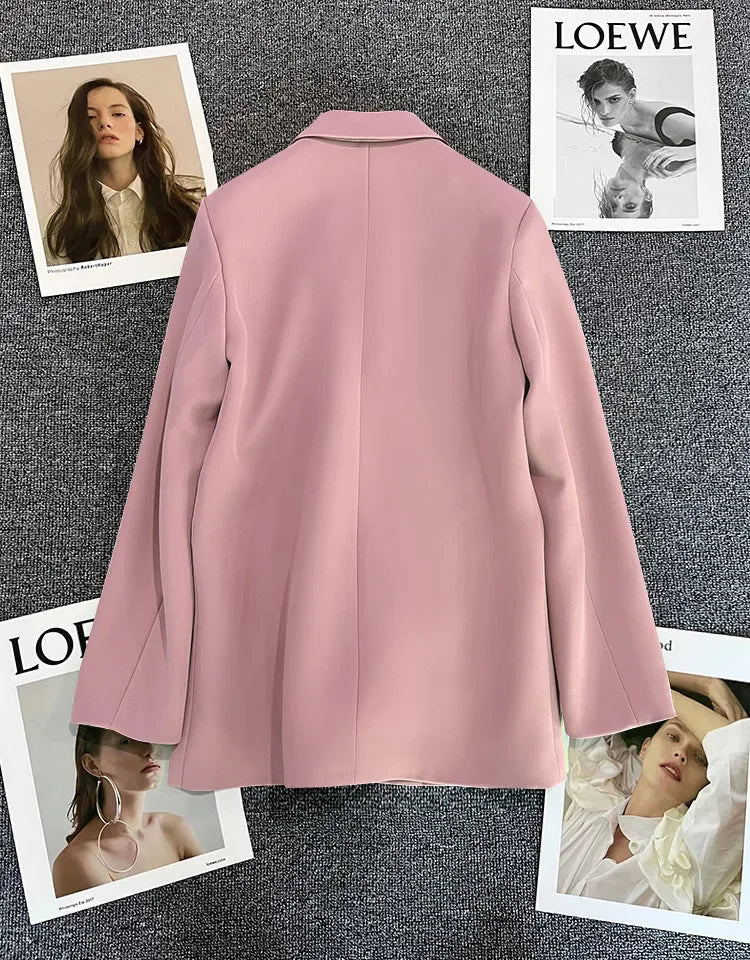 SilhouetteFit™ – Slim Blazer (Korean Fashion, Office-Ready Slimming Design)