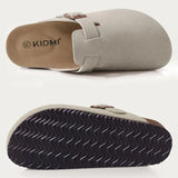 Men Suede Cork Mules