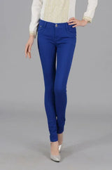 Women White Office Pants