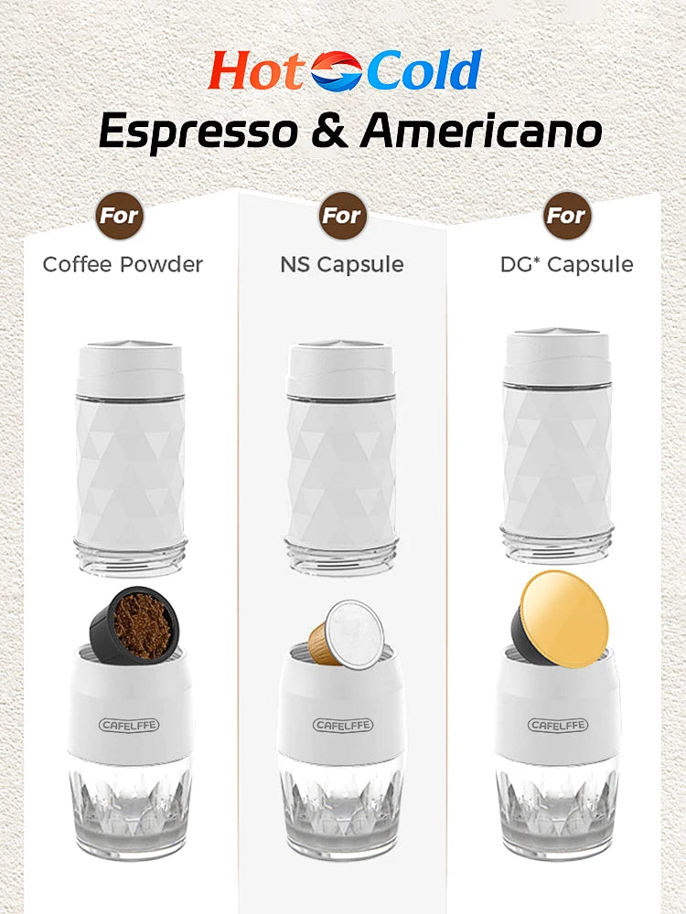 Portable 3-in-1 Coffee Machine