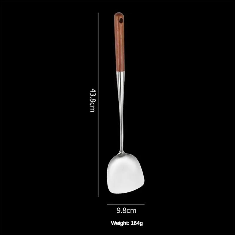 Iron Wok Spatula & Ladle Tool Set
