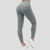 High Waist Push-Up Women's Yoga Pants – Sexy Pocket Workout Leggings
