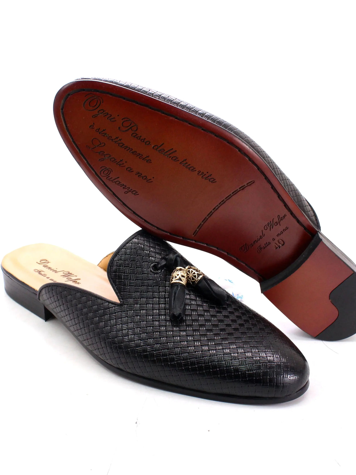 Men’s Leather Mules