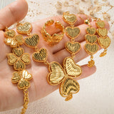 Dubai Gold Plated Arabic Jewelry Set