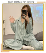 Women's Satin Pajama Set