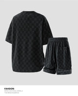 Men’s Plus Size Summer Tracksuit Set