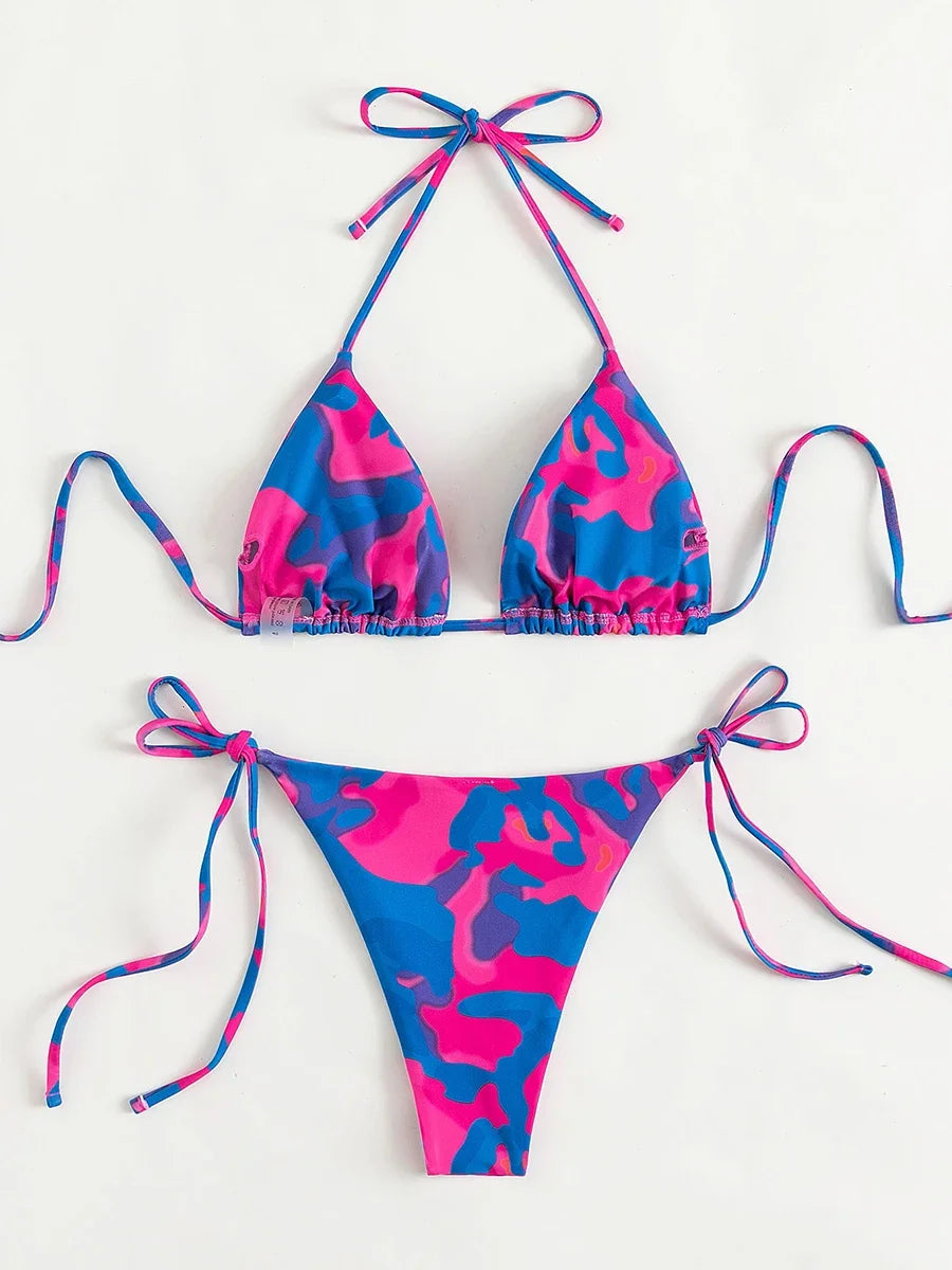 Tie Dye Micro Bikini