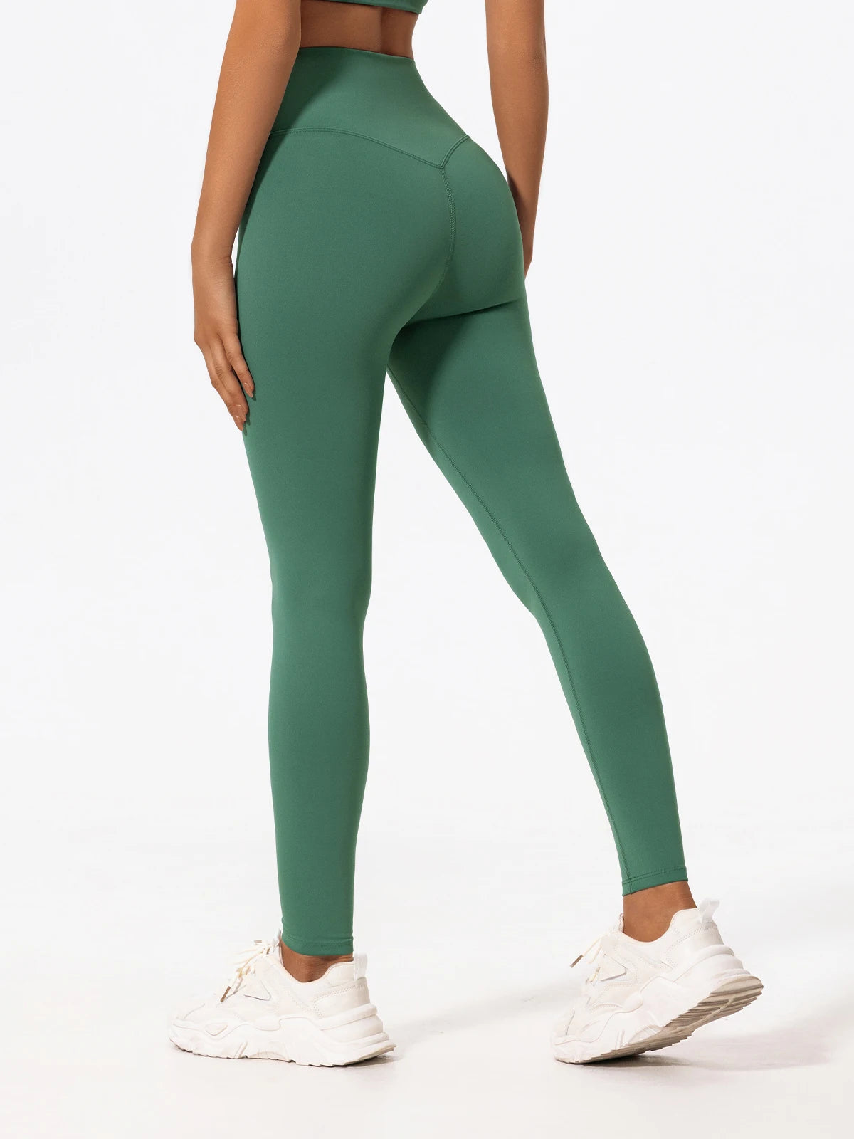 Hearuisavy Cross Waist Push-Up Yoga Leggings – High Waist Gym Pants