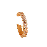 Luxury W Letter Gold Plated Ring