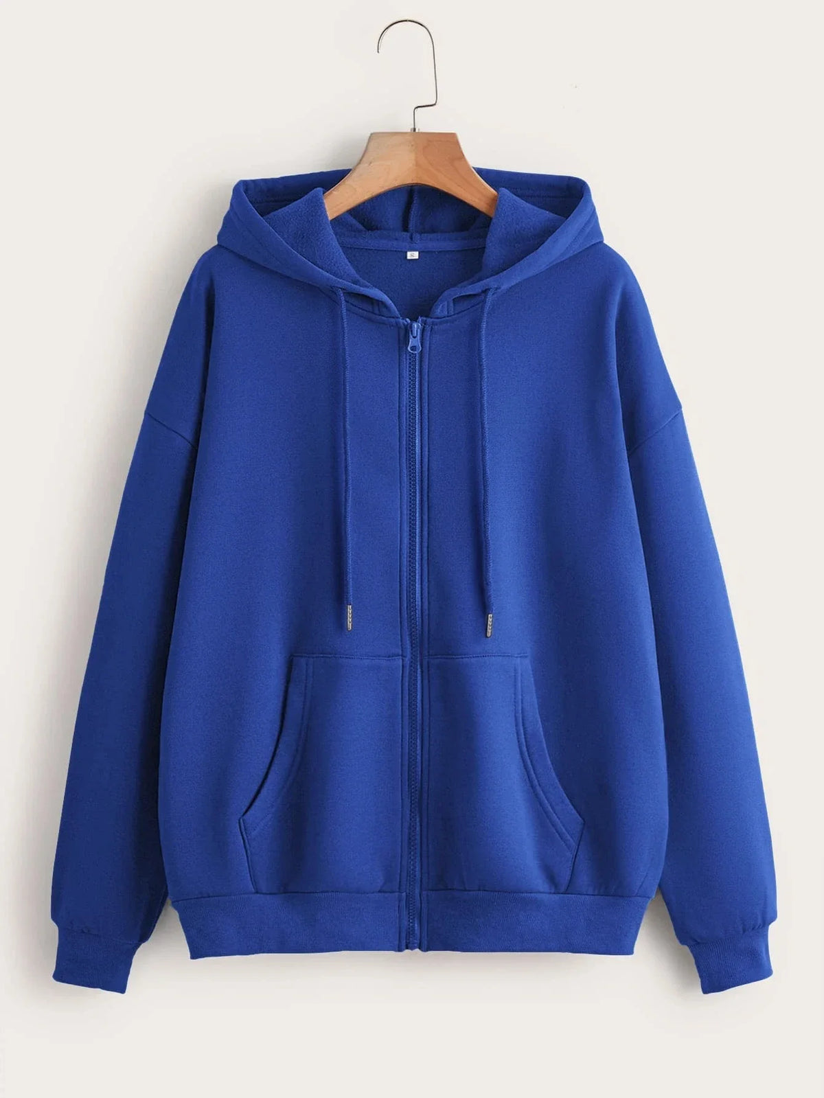 Women's Oversized Zip-Up Hoodie
