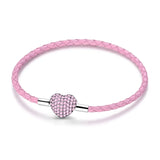 Sterling Silver Heart Bracelet