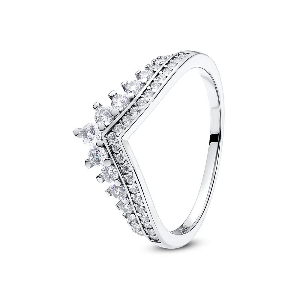925 Sterling Silver Engagement Ring