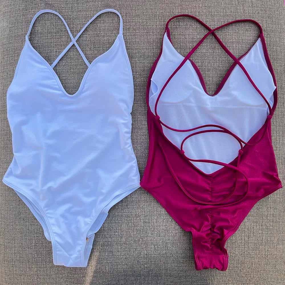 Solid Padded Monokini