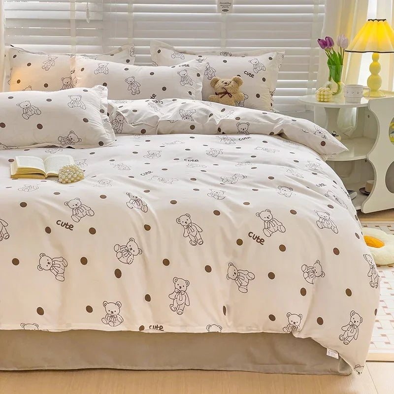 Cartoon Bunny Bedding Set