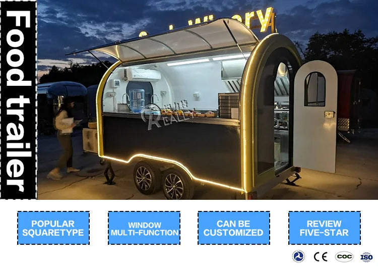 Mobile Food Trailer Catering Truck