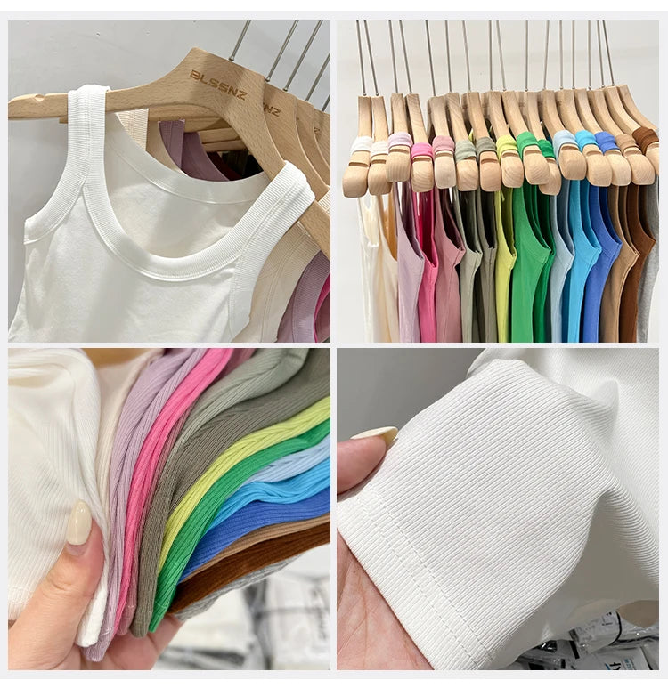Basic Ribbed Tank Top