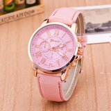 Women’s Leather Dress Watch