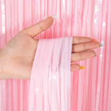 Foil Tinsel Fringe Curtain Backdrop