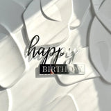 Happy Birthday Acrylic Cake Topper