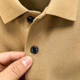 Men Cotton Breathable Polo Shirt