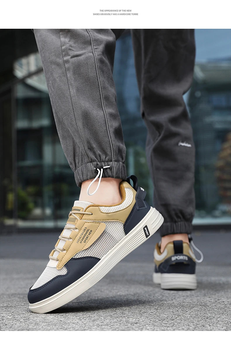 Men Fashion Skateboard Shoes Big Size