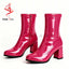 Classic Block Heel Ankle Boots
