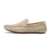 Men’s 2025 Luxury Suede Boat Loafers