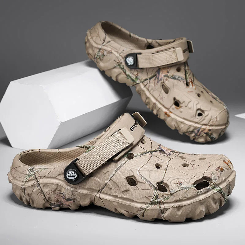 Men Summer Lightweight Garden Slippers