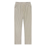 Men’s Solid Linen Trousers