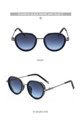 Vintage Round Metal Sunglasses