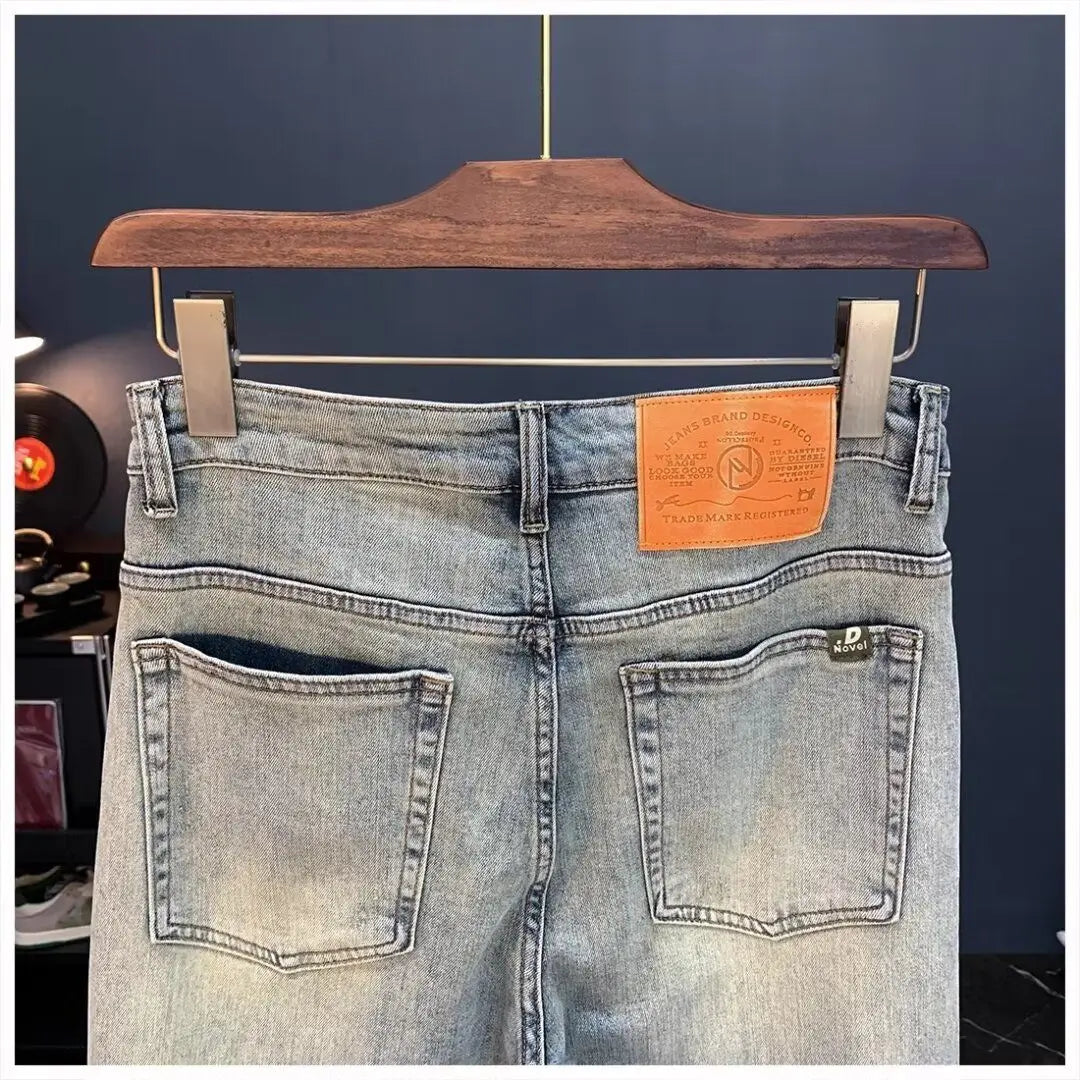 Men’s 2025 Ripped Vintage Jeans
