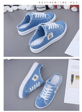 Women Canvas Slippers Casual Flat Shoes