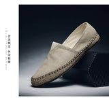 LinenStep™ Men’s Casual Linen Sneakers