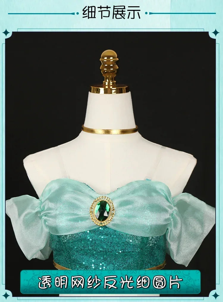 Jasmine Princess Cosplay Dress